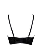 Longline Push Up Bra - Black