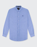 Long Sleeve Oxford Shirt - Light Blue