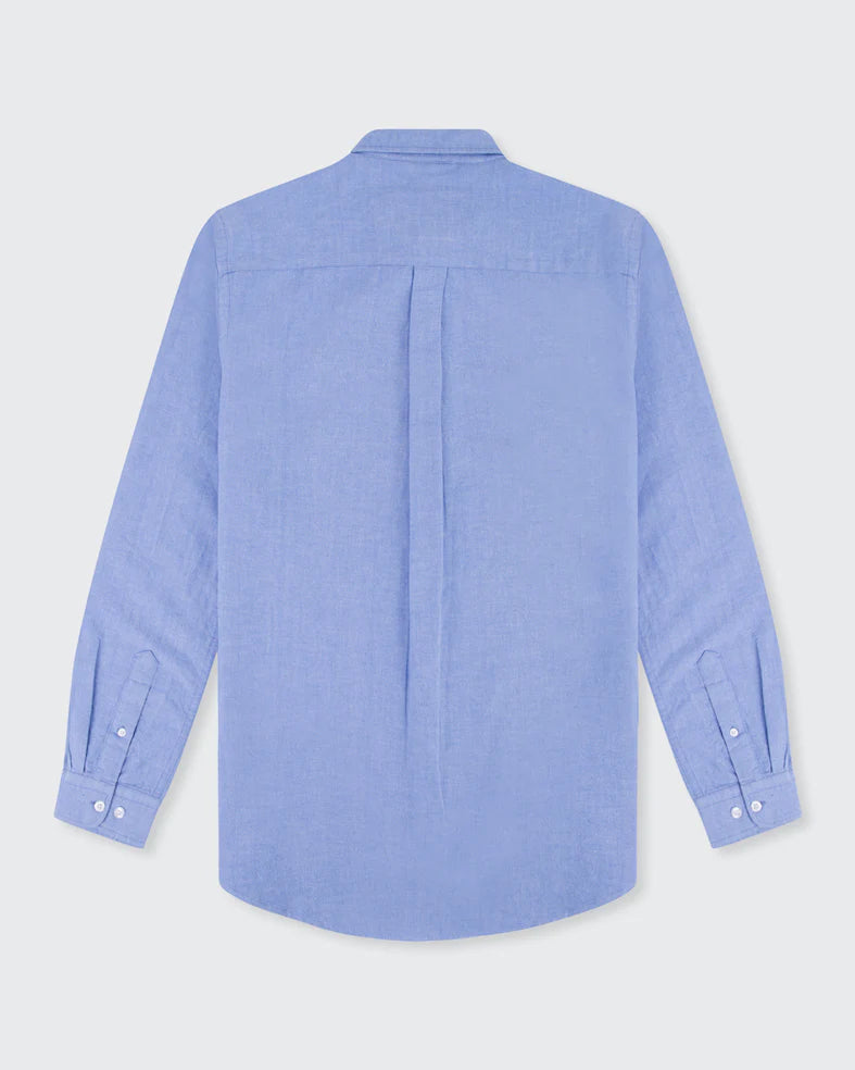 Long Sleeve Oxford Shirt - Light Blue