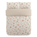 Honeysuckle & Sweetpea Duvet Cover Set - Rose