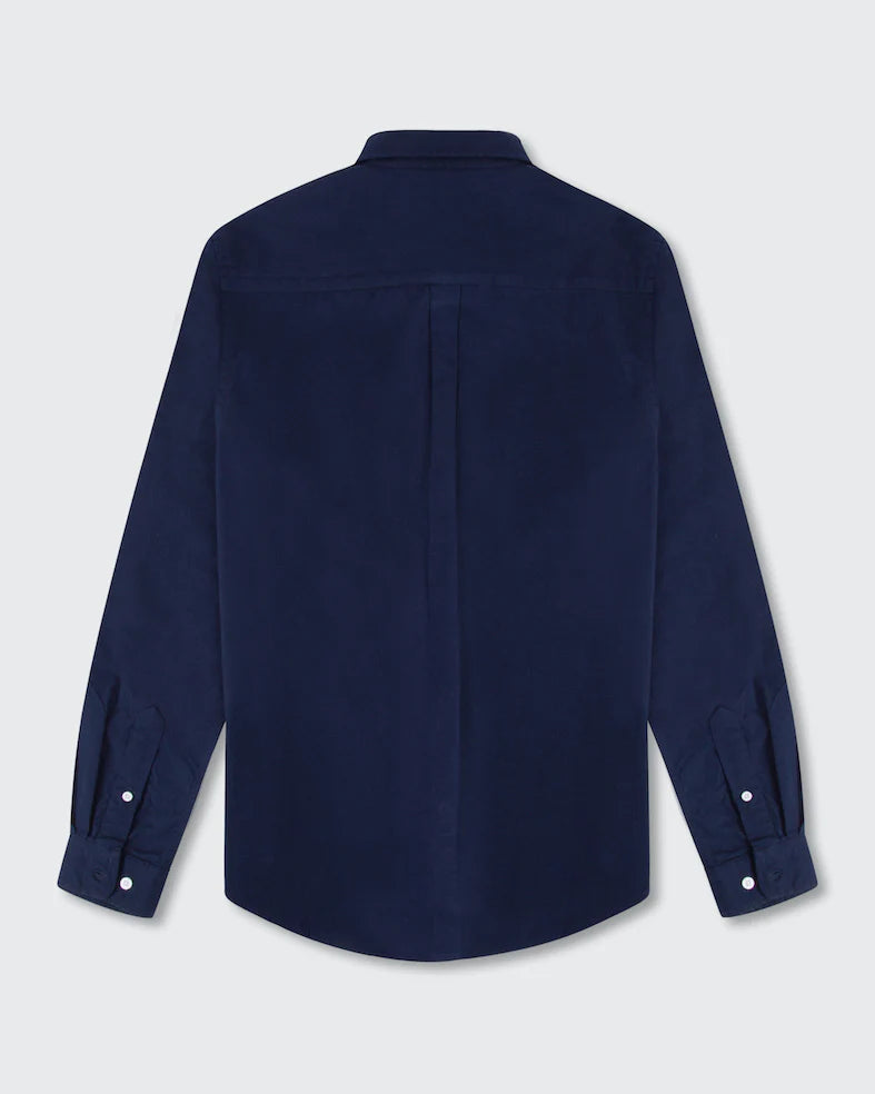 Long Sleeve Oxford Shirt - Navy