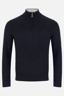 Quinn 1/4 Zip Jumper - Navy