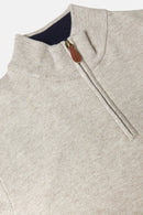 Quinn 1/4 Zip Jumper - Stone