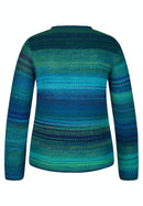 Blue Romance Zip Cardigan - Turquoise