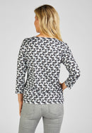 MAGNOLIA PARK 3/4 SLEEVE TOP - Flanell