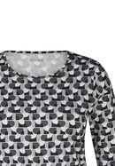 MAGNOLIA PARK 3/4 SLEEVE TOP - Flanell