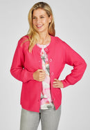 Magnolia Park Button Cardigan - Magenta
