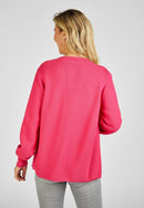 Magnolia Park Button Cardigan - Magenta