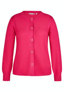 Magnolia Park Button Cardigan - Magenta