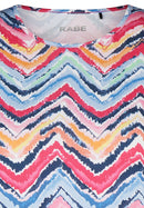 Blossom Up Print T-Shirt - Magenta