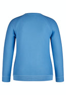 Indigo Love Zipped Cardigan - Hydrangea