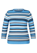 STRIPED SWEATER - Hydrangea