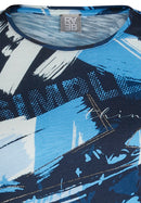 Indigo Love Print T-Shirt - Dark Jeans