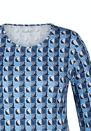 Indigo Love Print T-Shirt - Marine