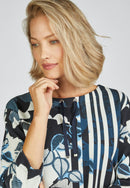Indigo Love Print T-Shirt - Marine