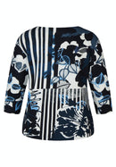 Indigo Love Print T-Shirt - Marine