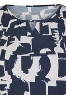 STREET CAFE T SHIRT - Marine