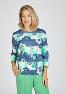 STREET CAFE FLOWER TOP - Rab2393