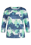 STREET CAFE FLOWER TOP - Rab2393