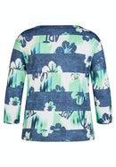 STREET CAFE FLOWER TOP - Rab2393