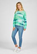 Street Café Round Neck Jumper - Toumaline