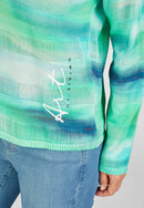 Street Café Round Neck Jumper - Toumaline