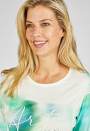 Street Cafe Print T-Shirt - Toumaline