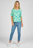 Street Cafe Print T-Shirt - Toumaline