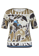 Herbal Garden Print T-Shirt - Eukalyptus