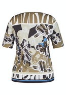 Herbal Garden Print T-Shirt - Eukalyptus