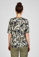 Herbal Garden Print T-Shirt - Eukalyptus