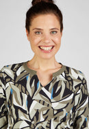 Herbal Garden Print T-Shirt - Eukalyptus