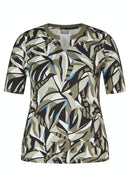 Herbal Garden Print T-Shirt - Eukalyptus