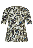 Herbal Garden Print T-Shirt - Eukalyptus