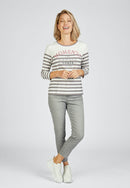 Magnolia Park Stripe T-Shirt - Nature