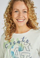 Street Café Short Sleeve T-Shirt - Nature