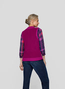 Power Spirit Knitted Gilet - Wildberry