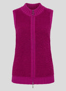Power Spirit Knitted Gilet - Wildberry