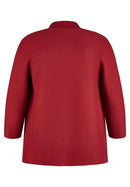 Autumn Leaves Cardigan - Garnet