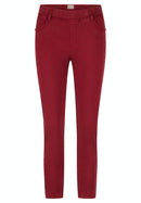 Autumn Leaves Jeans - Garnet