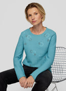 Power Lights Jumper - Peacock Blue