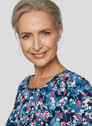 FLOWER PRINT T SHIRT - Pacific