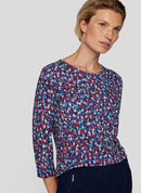 Scandic Vibes Print T-Shirt - Pacific