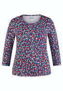 Scandic Vibes Print T-Shirt - Pacific