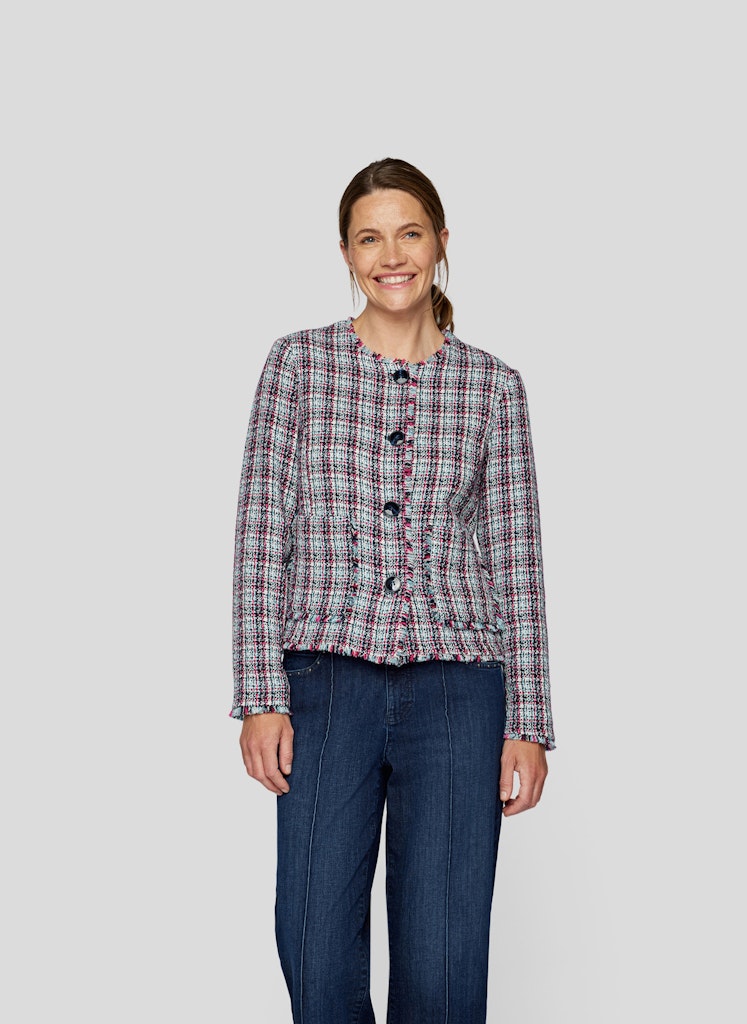 Anthony Rabe Cincinnati Scandic Vibes Check Jacket - Pacific