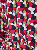 Autumn Leaves Print T-Shirt - Marine