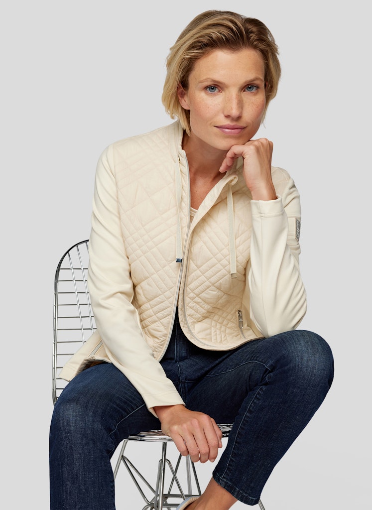 Drawstring Jacket - Vanilla