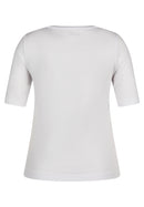 Coral Garden Front Print T-Shirt - White