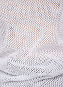 New Tropical V Neck Jumper - White