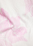 Powder Rose Floral Sweatshirt - White